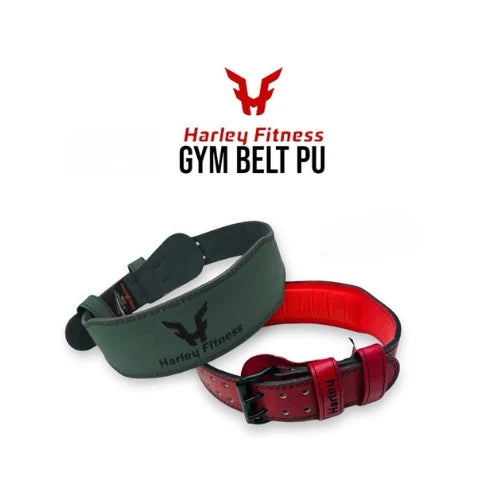 Fusion 4-Inch Leather Weightlifting Belt – Back Support & Core Stability